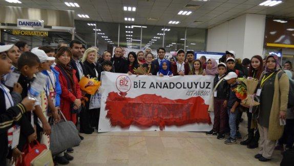 Biz Anadoluyuz Projesi Misafir Öğrencileri Fatihte