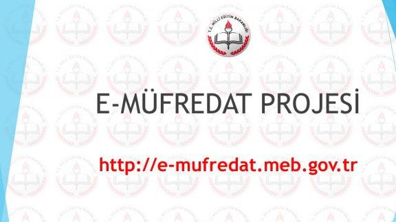 E-Müfredat Projesi Dosyaları