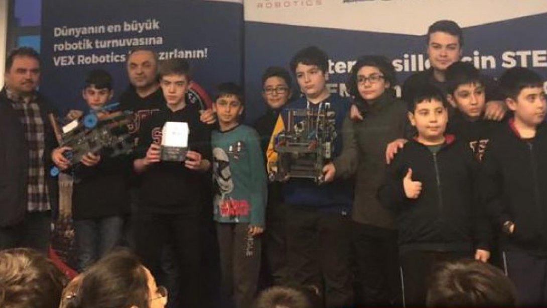Ulusal Vex Robot Turnuvasında Türkiye İkinciliği