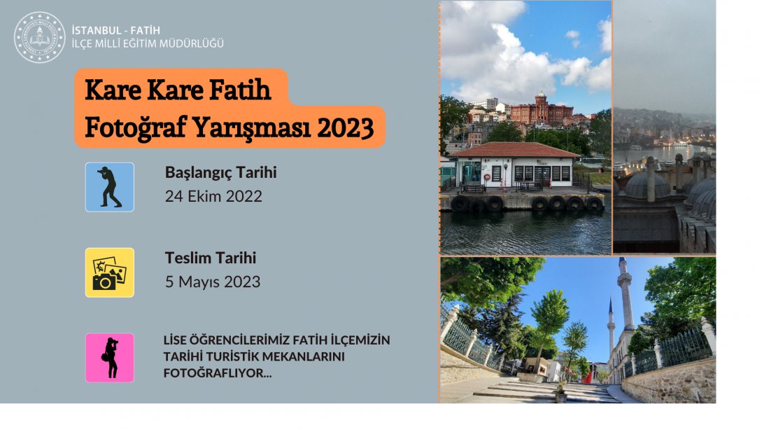 Kare Kare Fatih Fotoğraf Yarışması 2023