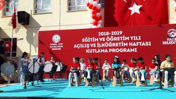 2018-2019 Eğitim Öğretim Yılı Açılış Töreni Hobyarlı Ahmetpaşa İlkokulunda Yapıldı
