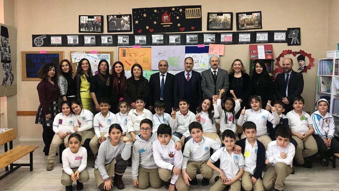 Fatih Belediye Başkanı Hârezmî Eğitim Modeli Uygulama Okullarından Ulubatlı Hasan İlkokulu´nu Ziyaret Etti