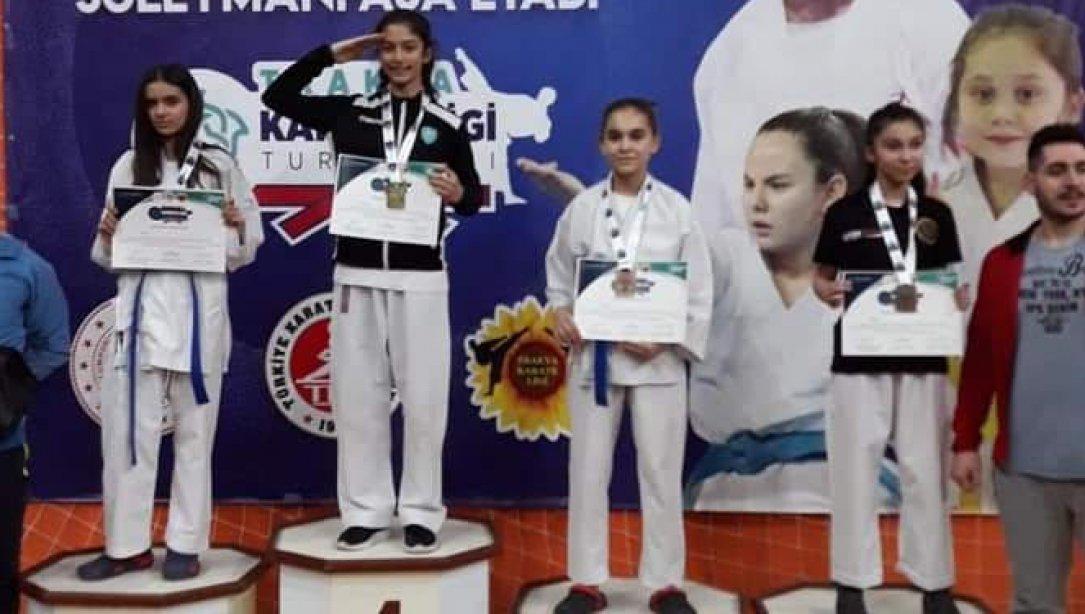 Trakya Karate Ligi'nde Birincilik
