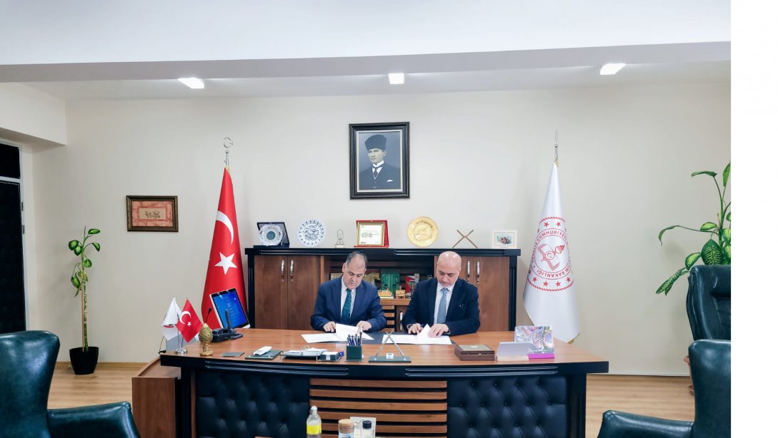 İlçe Millî Eğitim Müdürlüğümüz ile İstanbul Tarihi Alanları Alan Başkanlığı Arasında İş Birliği protokolü imzalandı.