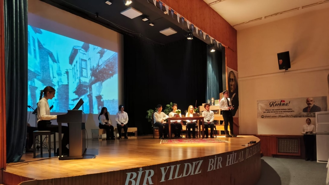 Mehmet Akif Ersoy'u Anma Programı Yapıldı